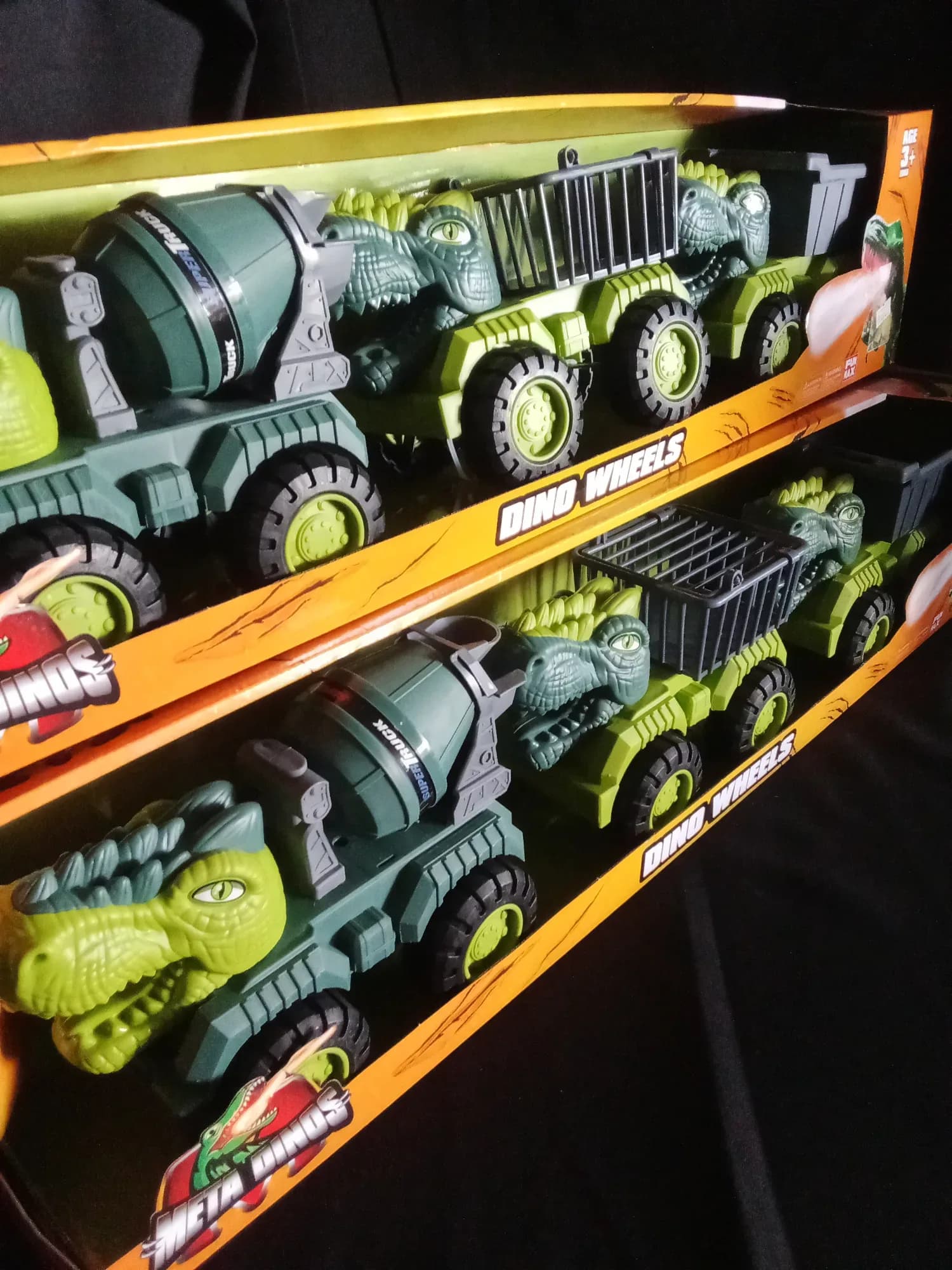 Set Dino Wheels 3 pcs