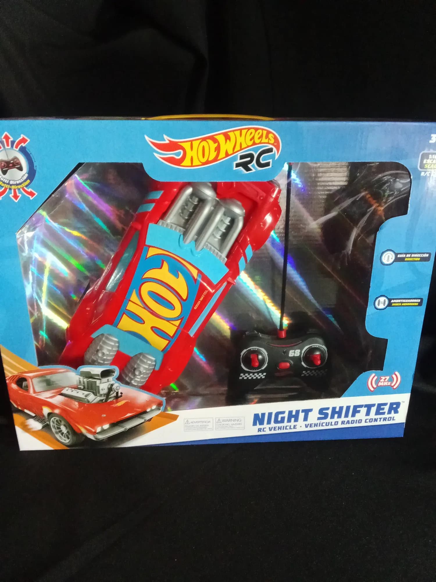 Auto RC Hotwheels Night Shifter