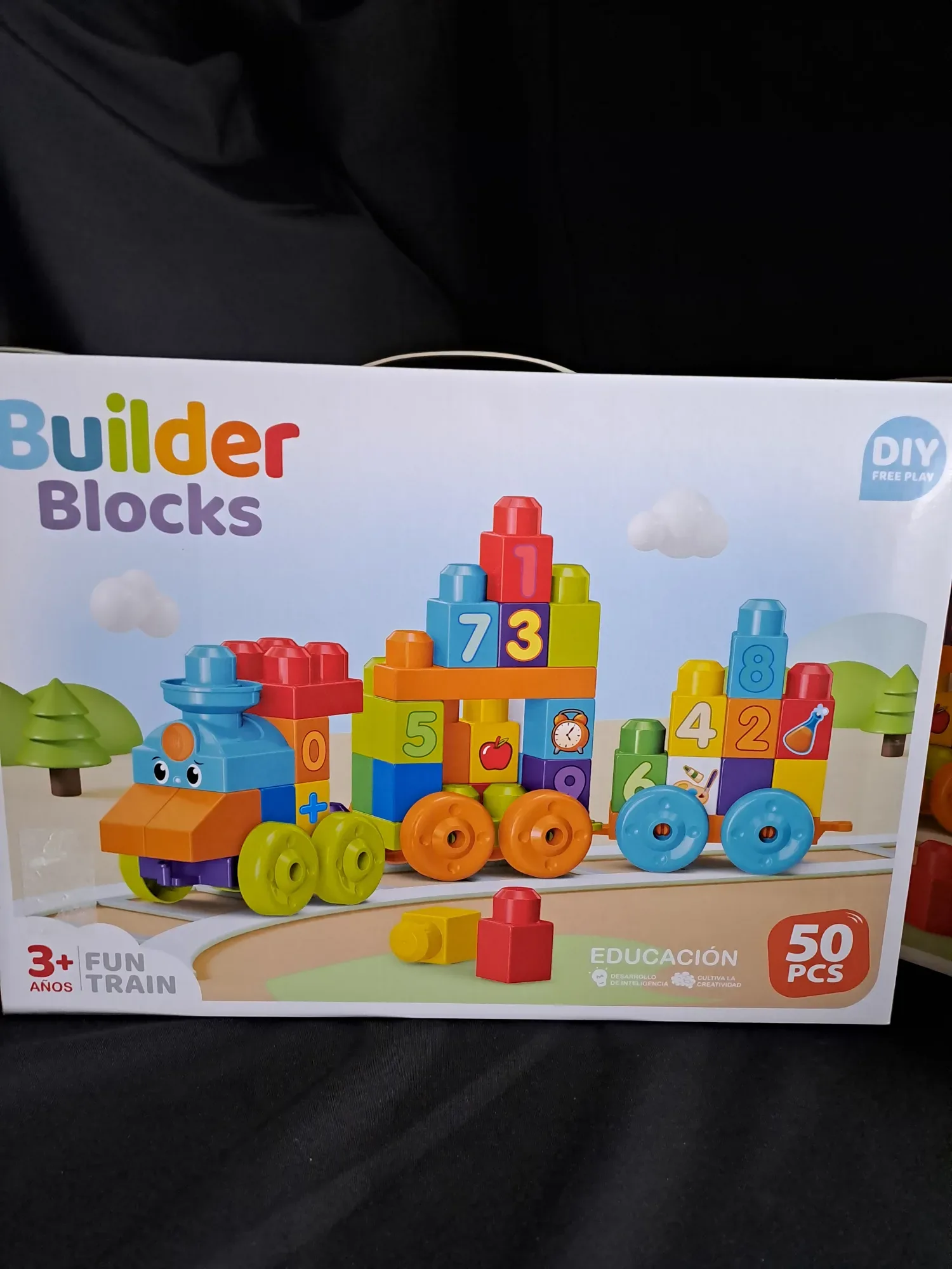 Bloques Tren Construccion 50 piezas